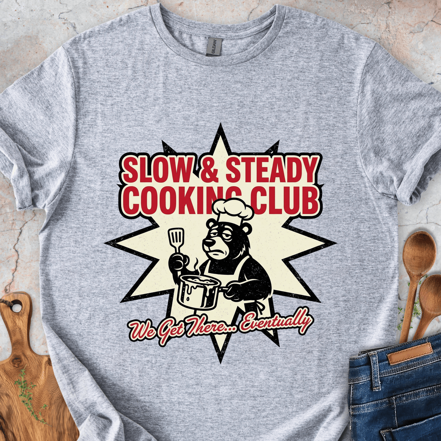 Slow & Steady Cooking Club T-Shirt