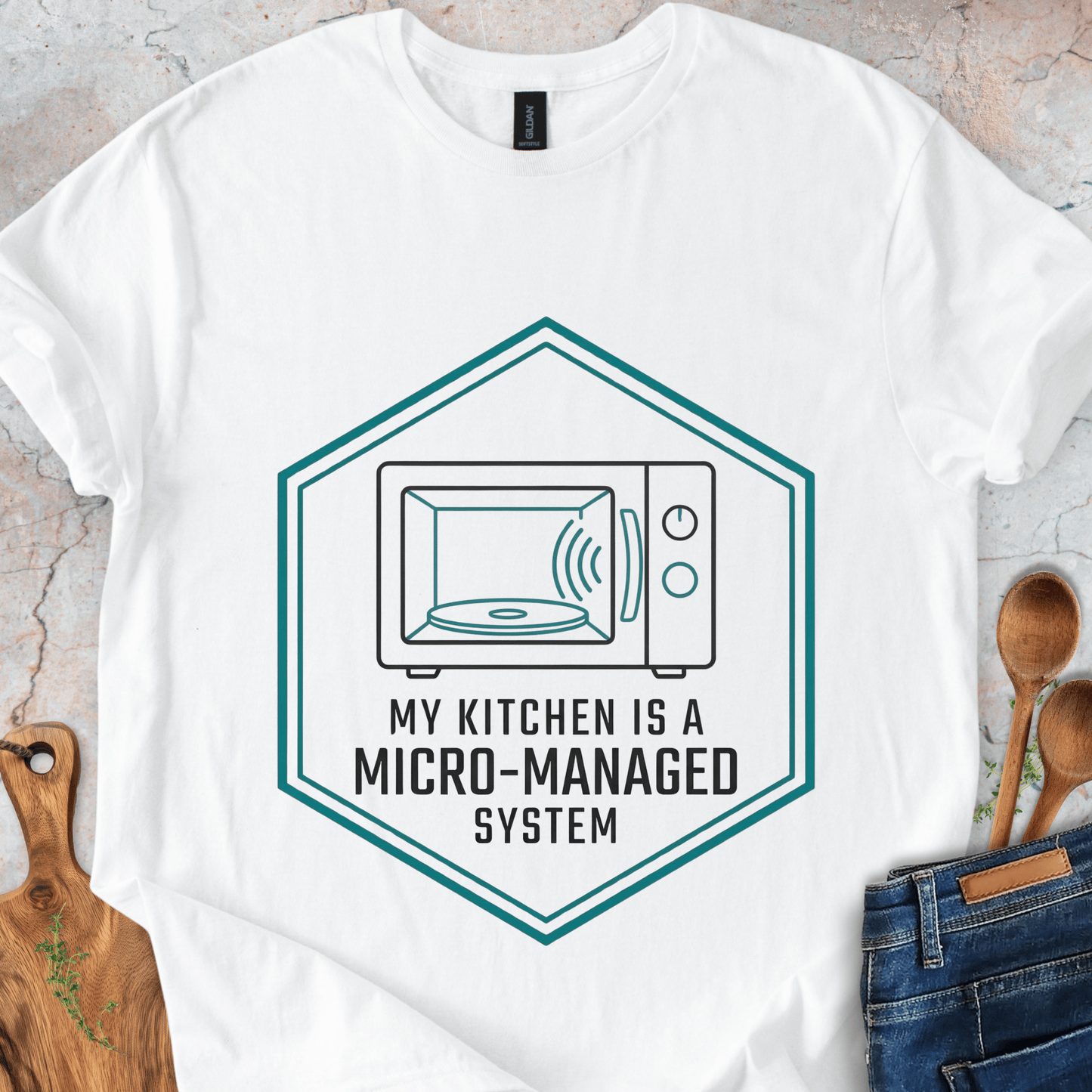 My Kitchen Is A Micro-Managed System T-Shirt