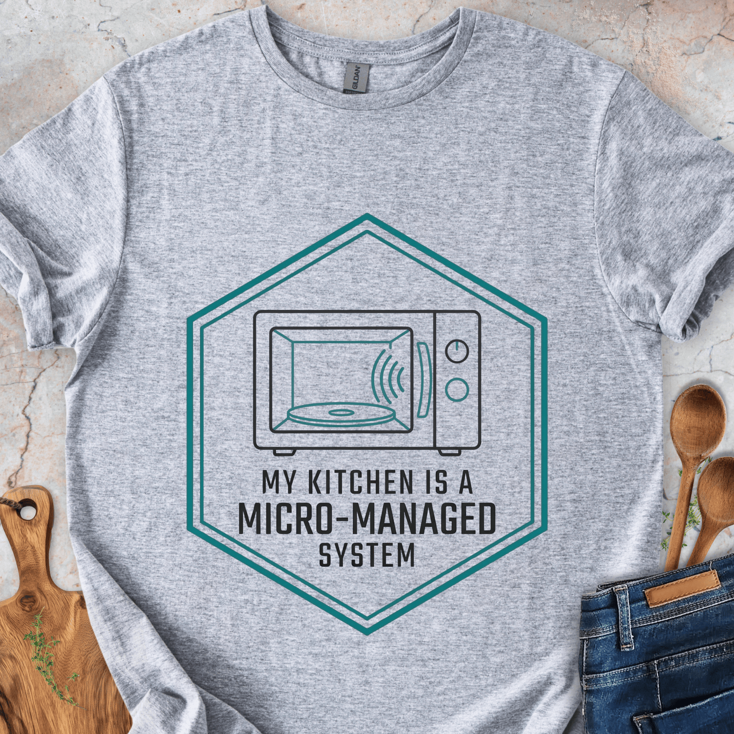 My Kitchen Is A Micro-Managed System T-Shirt