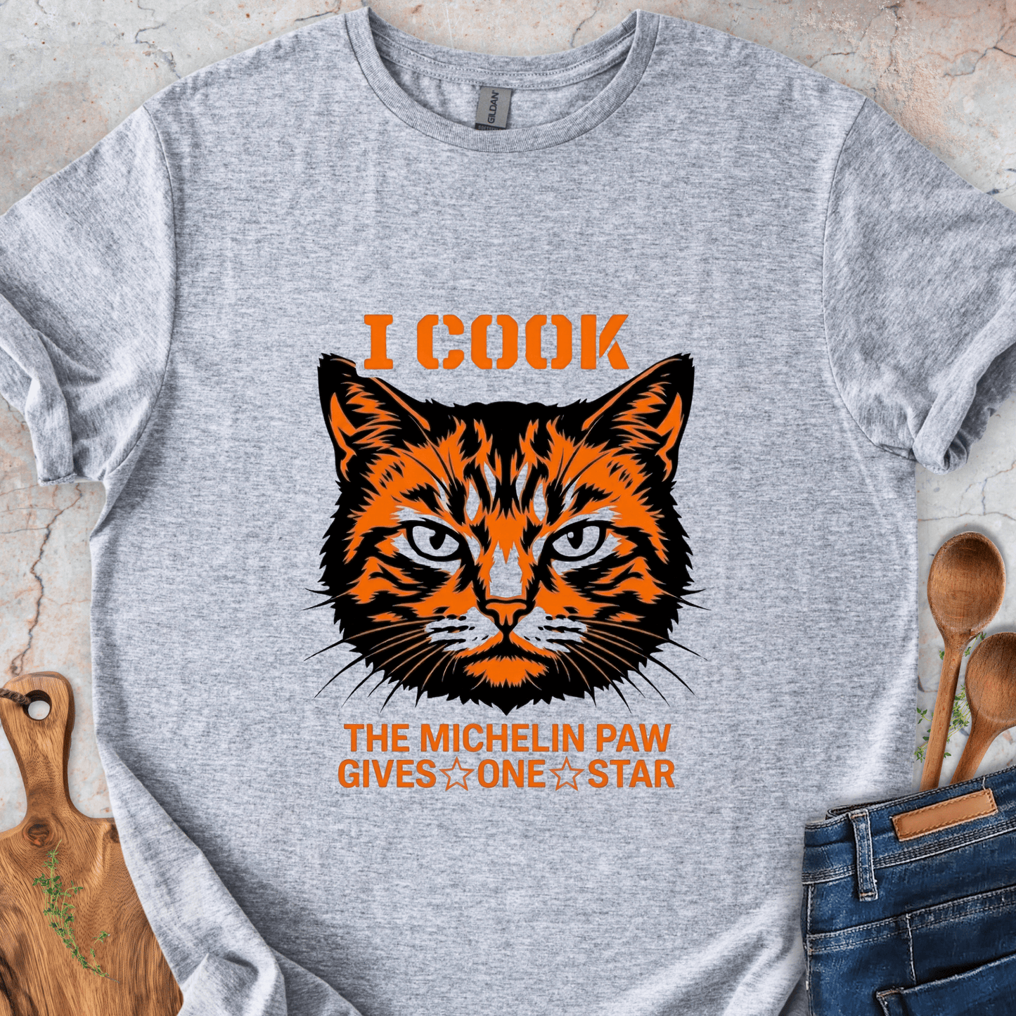 Michelin Paw Gives One Star T-Shirt