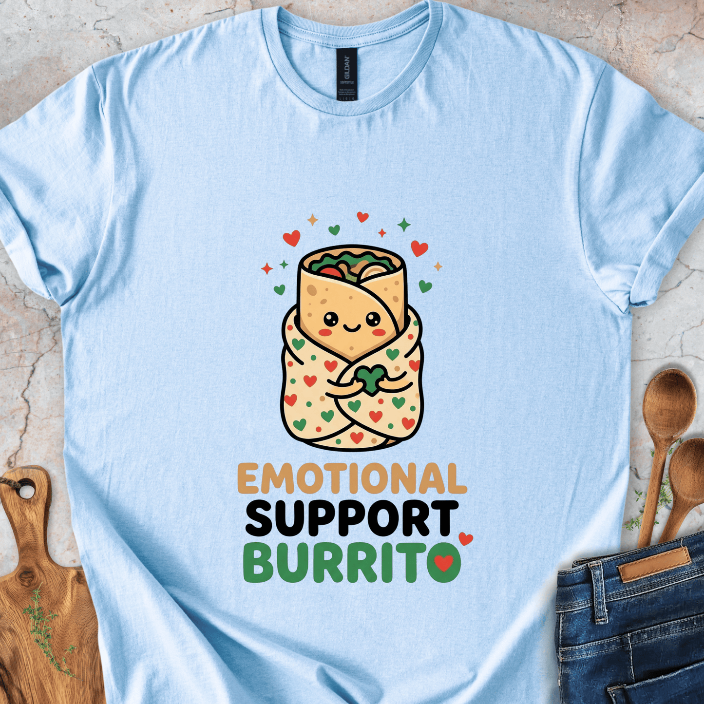 Emotional Support Burrito T-Shirt