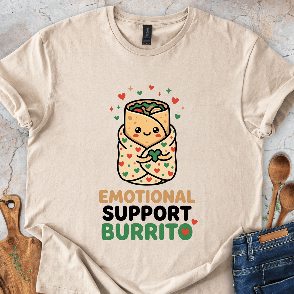 Emotional Support Burrito T-Shirt