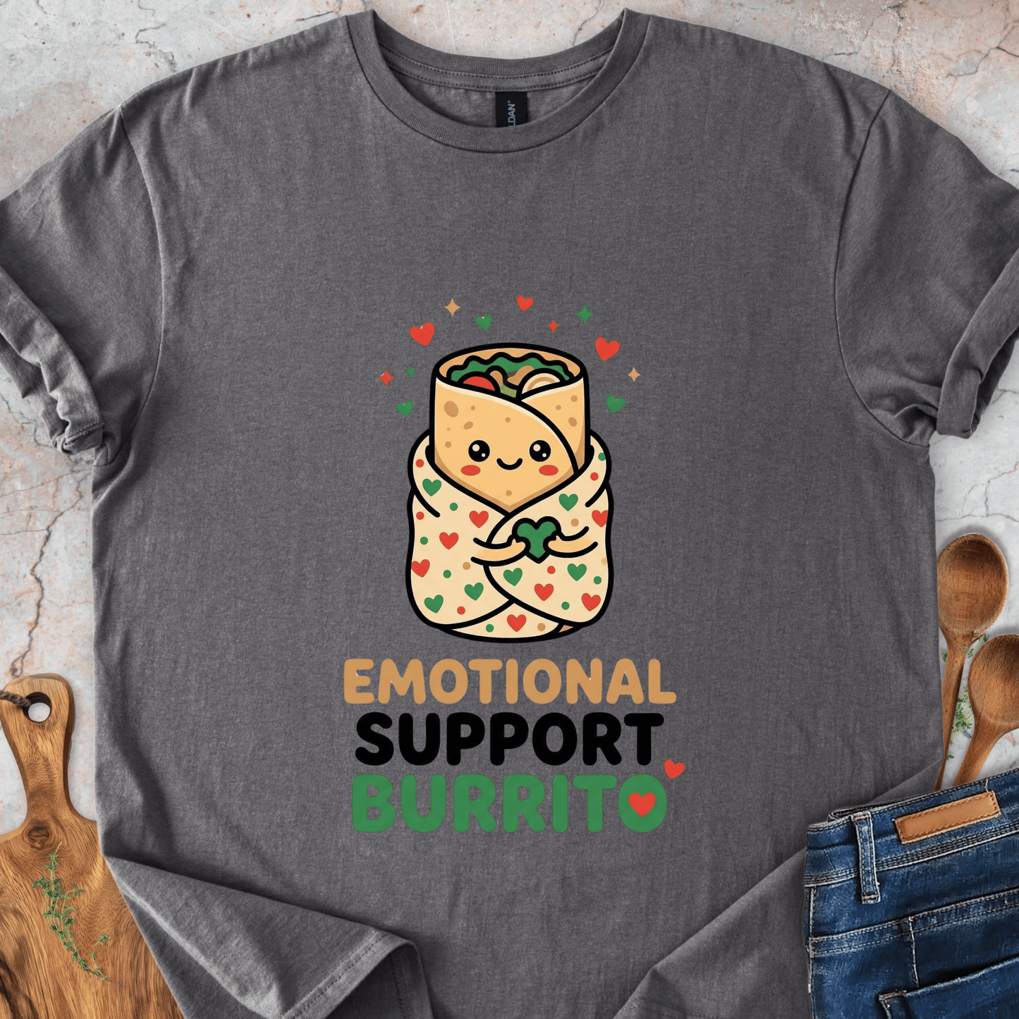 Emotional Support Burrito T-Shirt