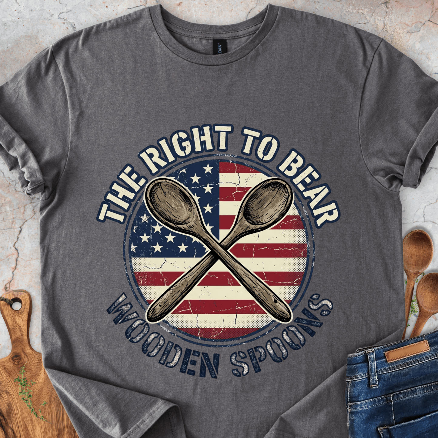 The Right To Bear Wooden Spoons T-Shirt
