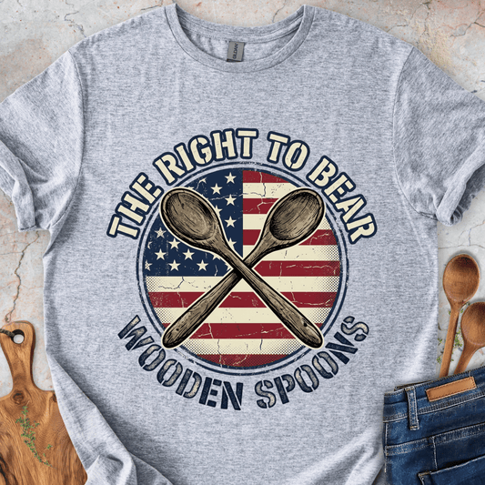 The Right To Bear Wooden Spoons T-Shirt