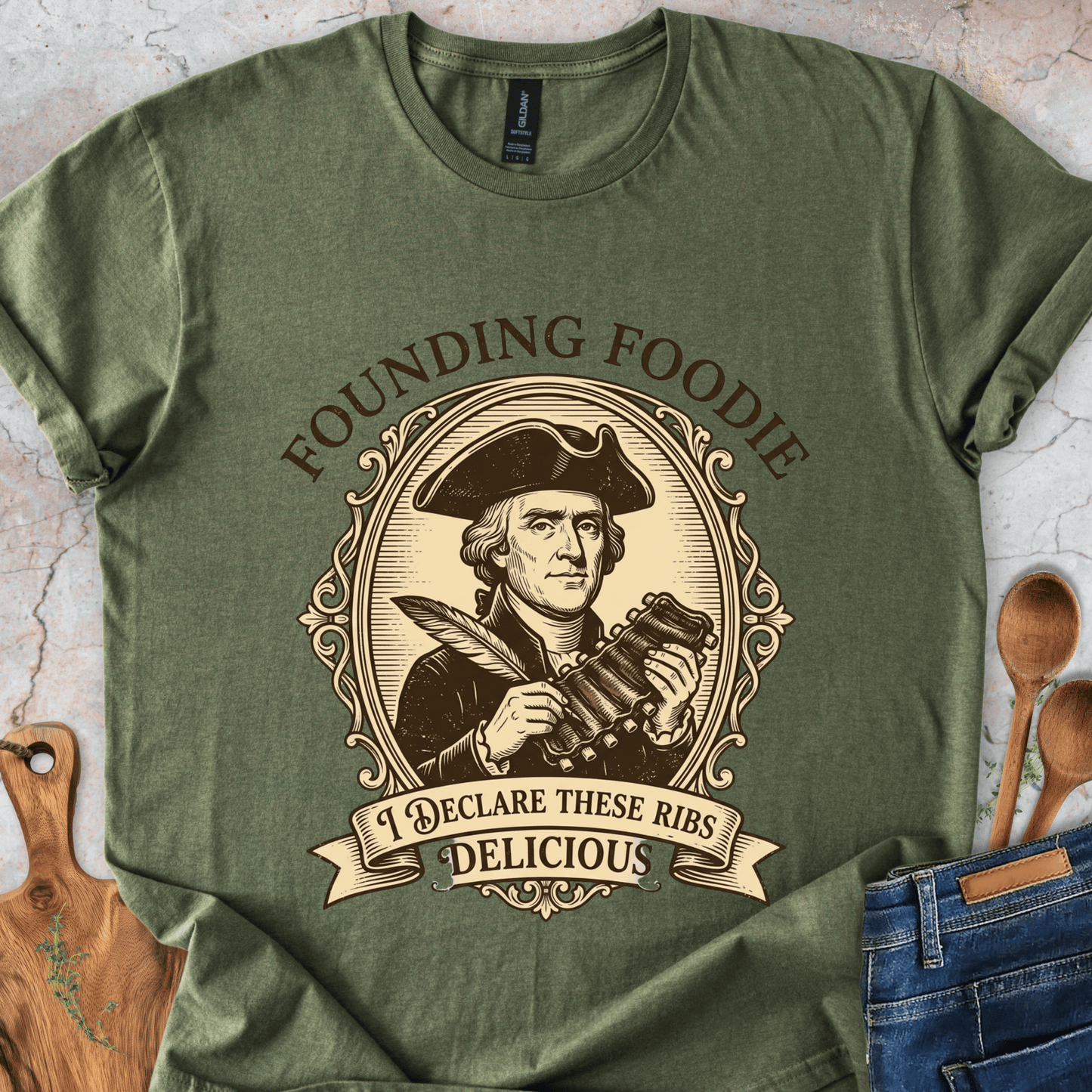 I Declare These Ribs Delicious T-Shirt