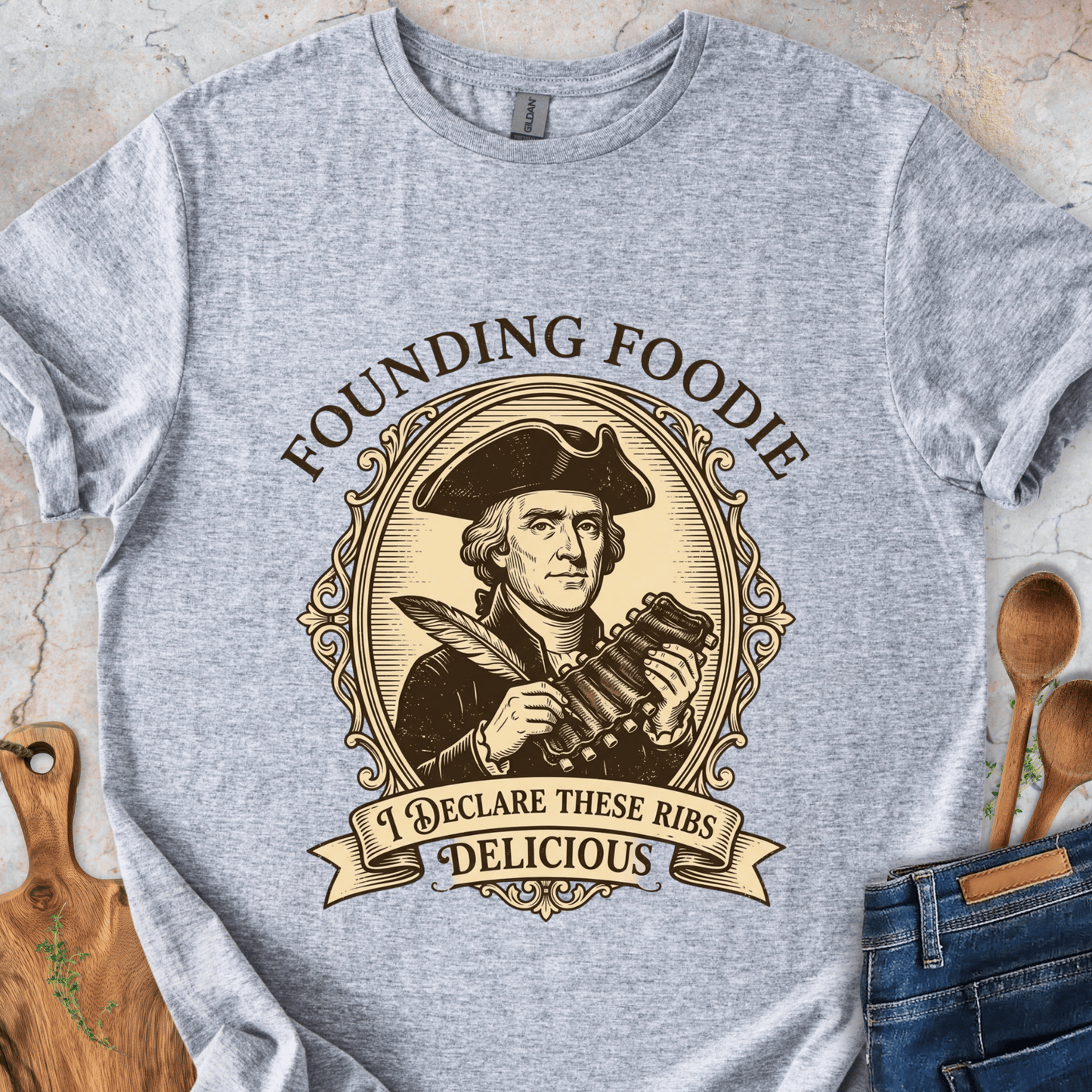 I Declare These Ribs Delicious T-Shirt
