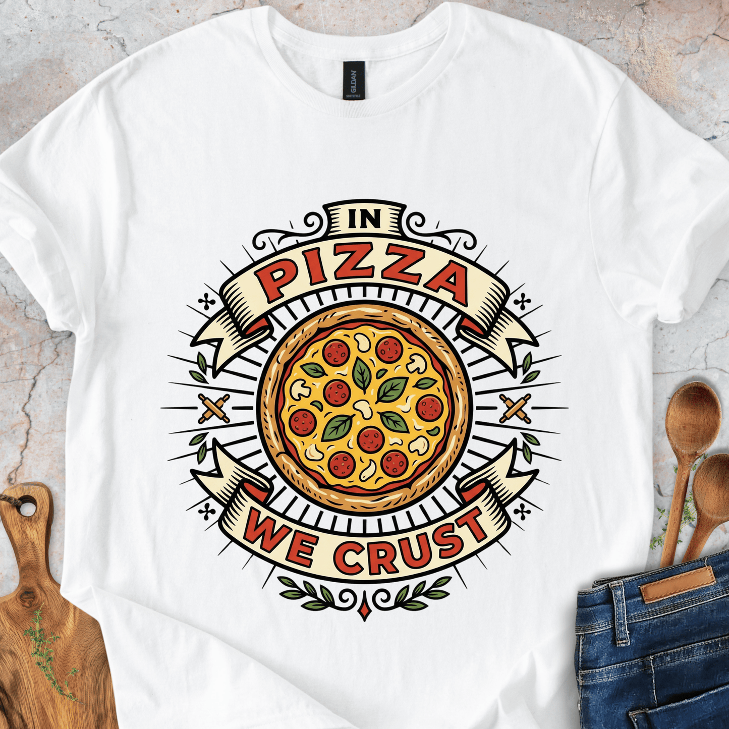 In Pizza We Crust T-Shirt