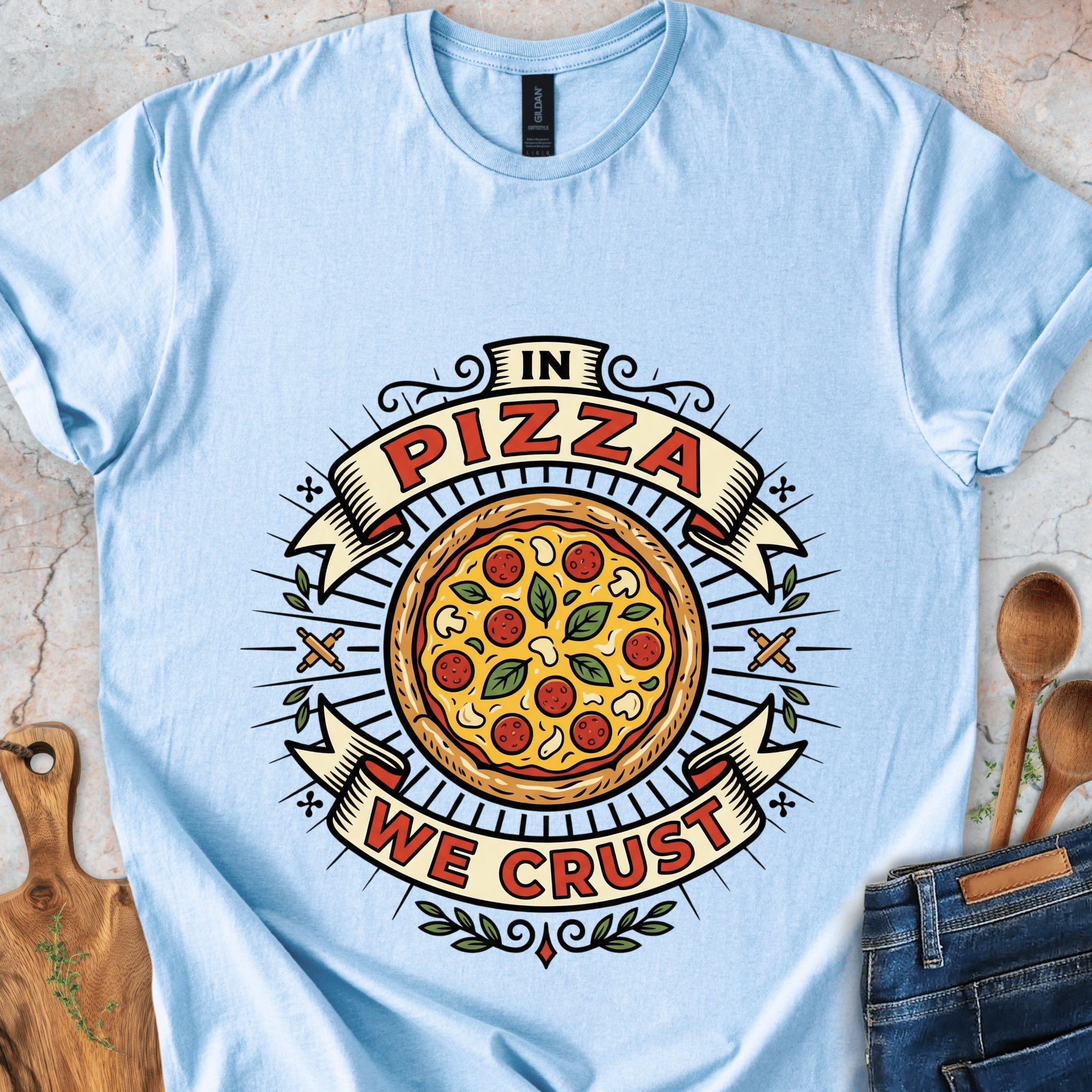In Pizza We Crust T-Shirt