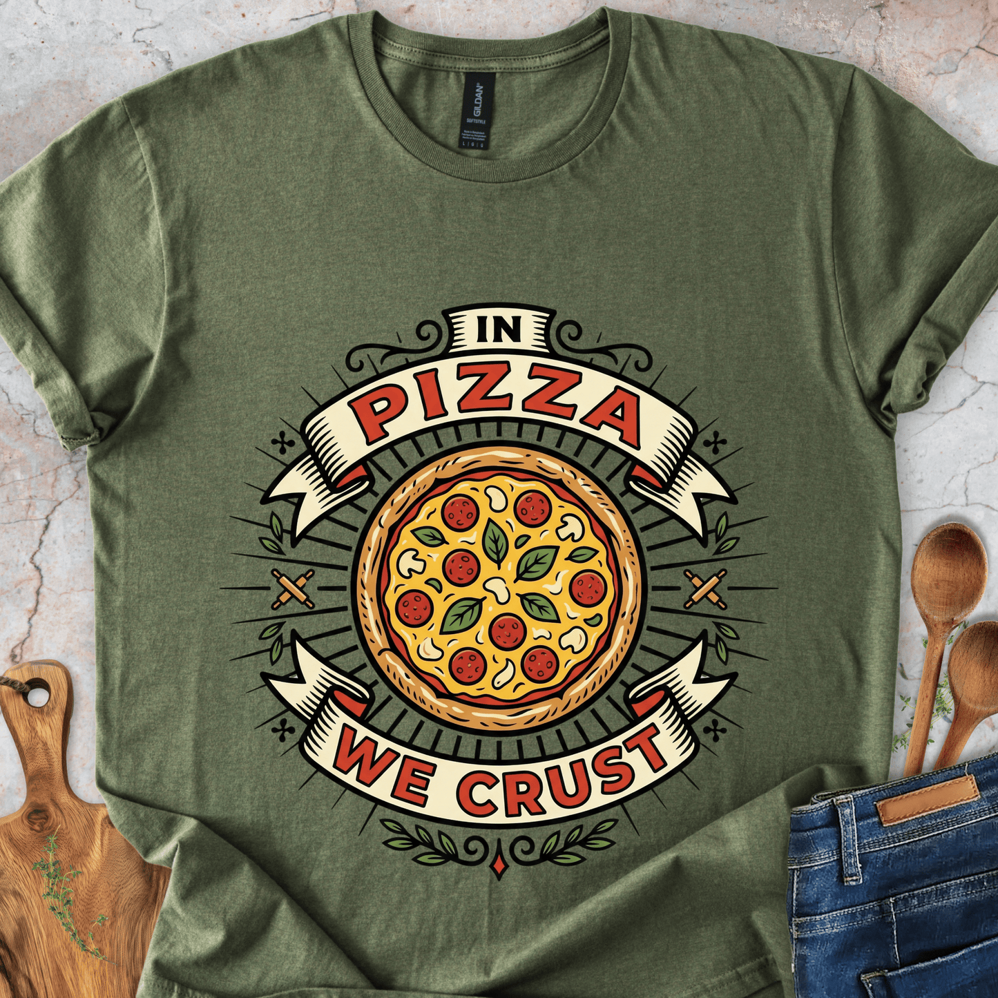 In Pizza We Crust T-Shirt
