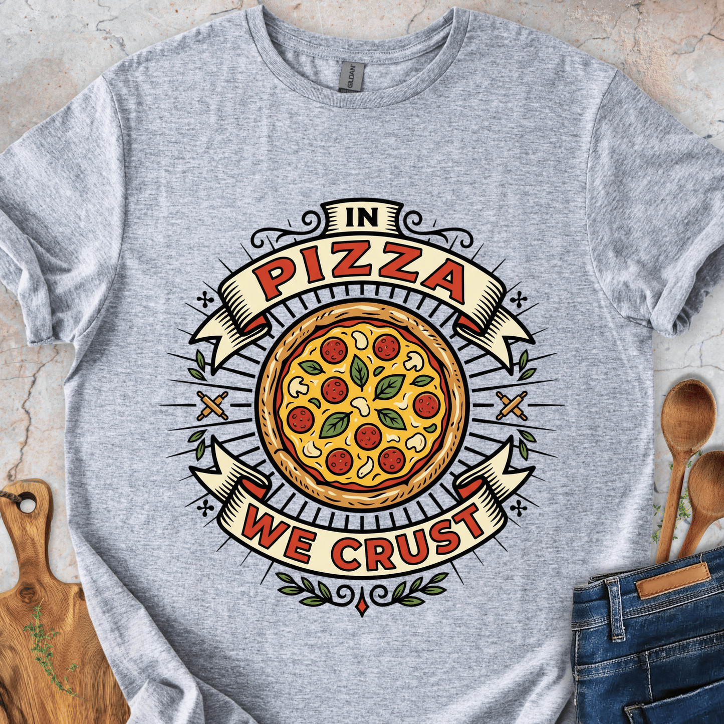 In Pizza We Crust T-Shirt