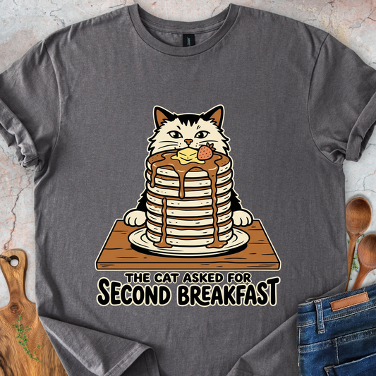 The Cat Asked For Second BreakfastT-Shirt