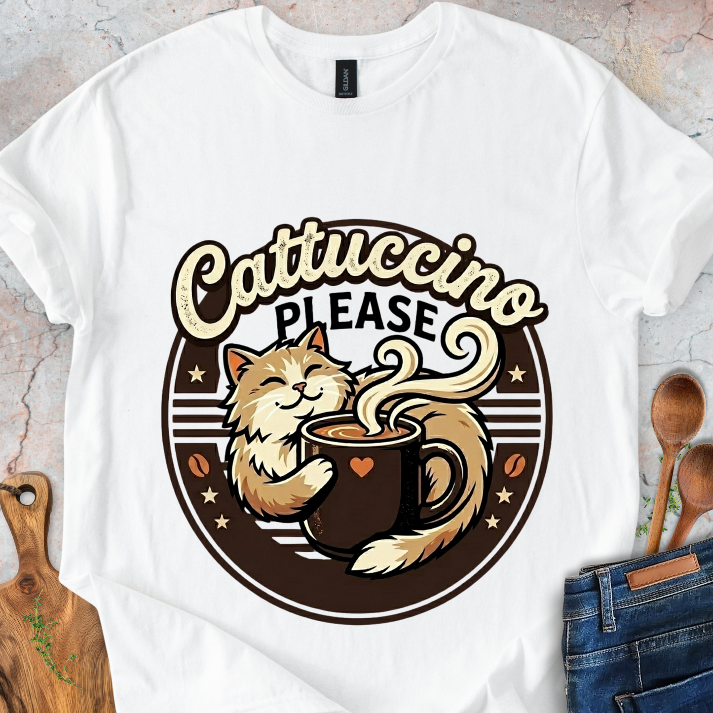 Cattuccino, please T-Shirt