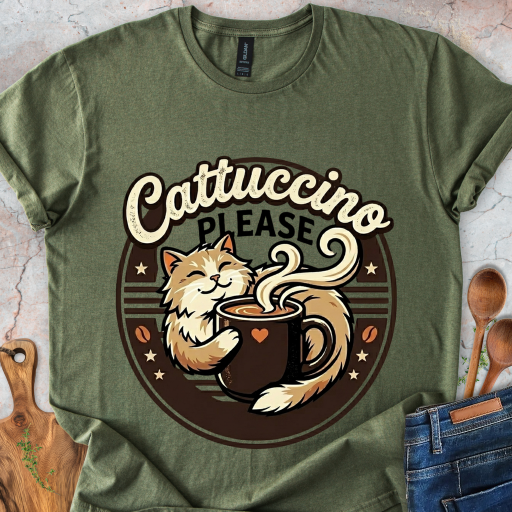 Cattuccino, please T-Shirt