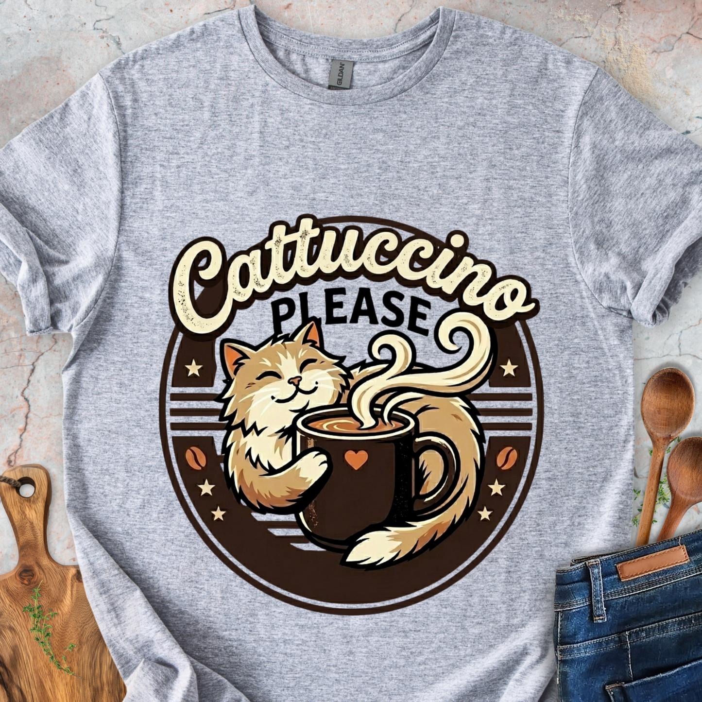 Cattuccino, please T-Shirt
