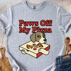 Paws Off My Pizza T-Shirt
