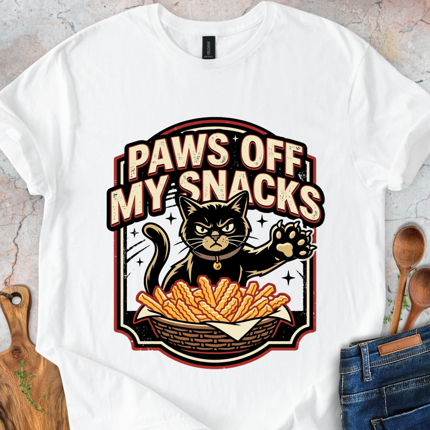 Paws Off My Snacks T-Shirt