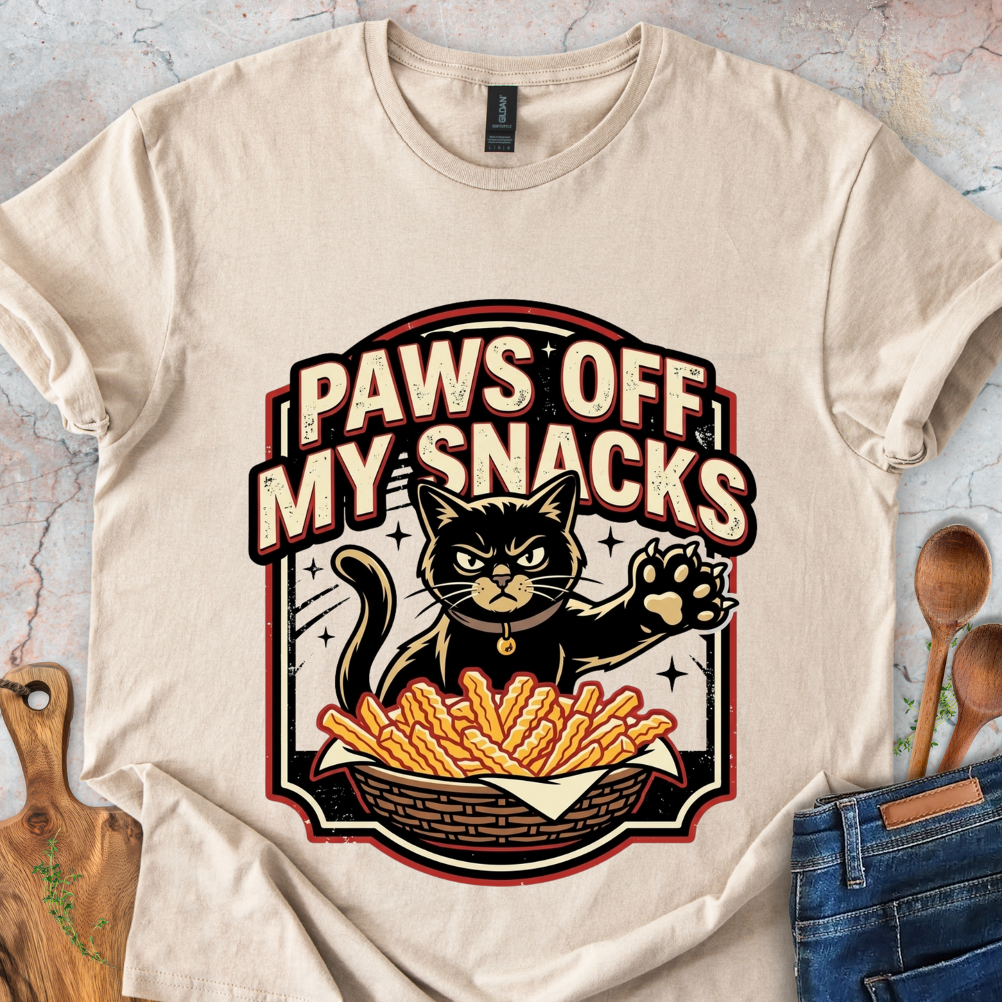 Paws Off My Snacks T-Shirt