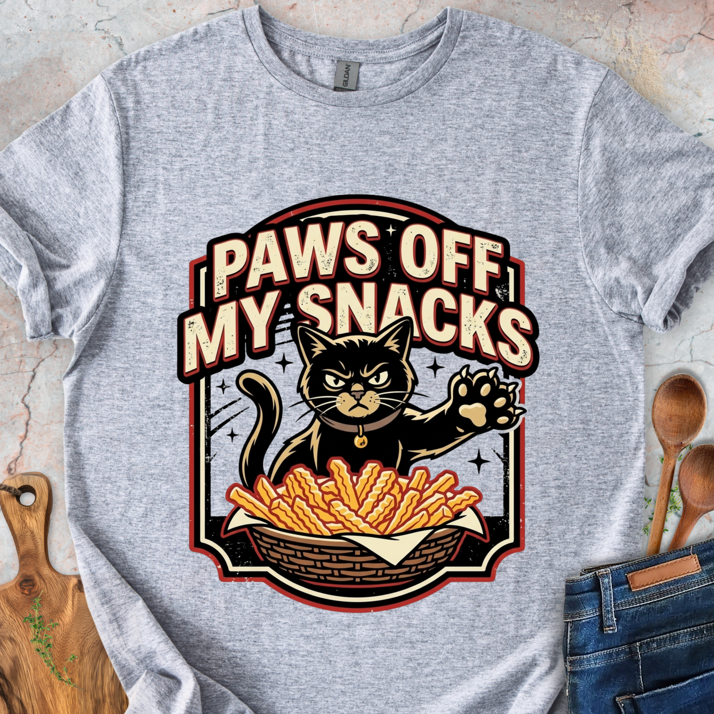 Paws Off My Snacks T-Shirt