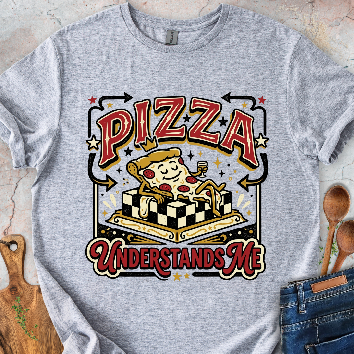 Pizza Understands Me T-Shirt