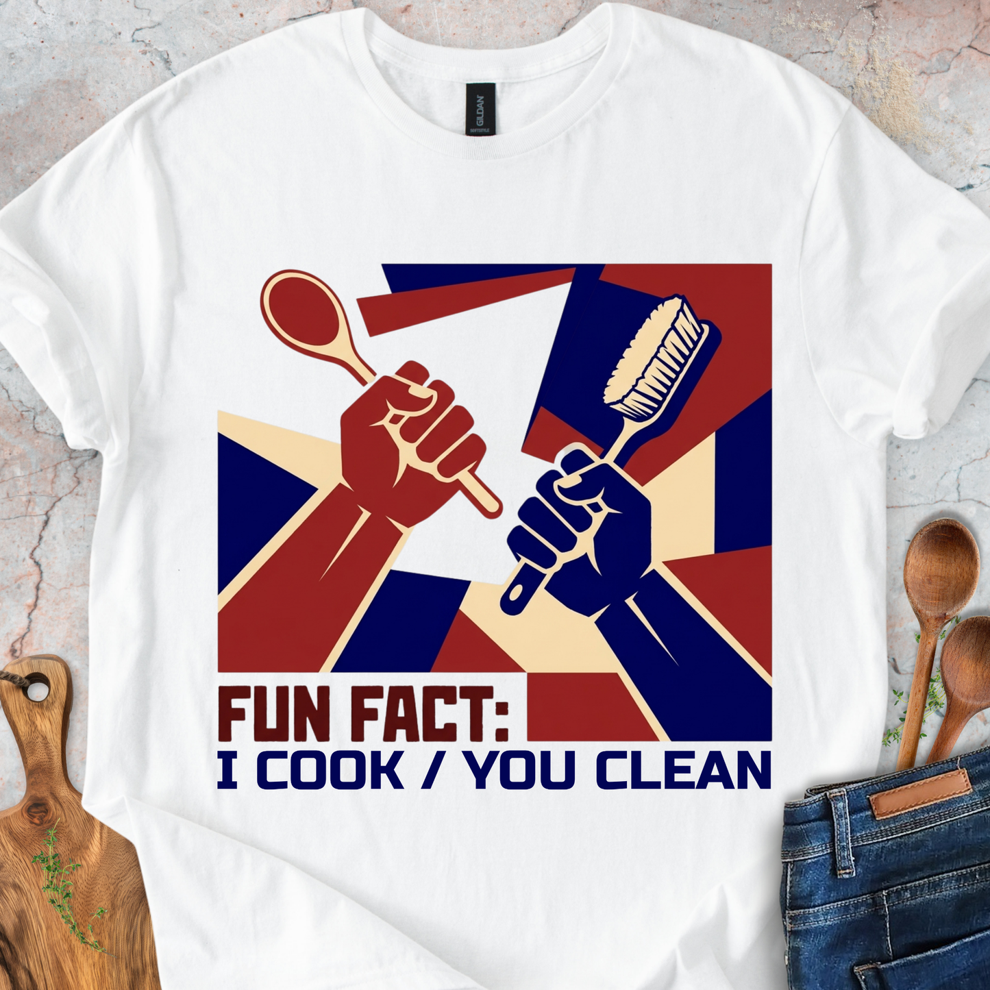 Fun Fact: I Cook You Clean T-Shirt
