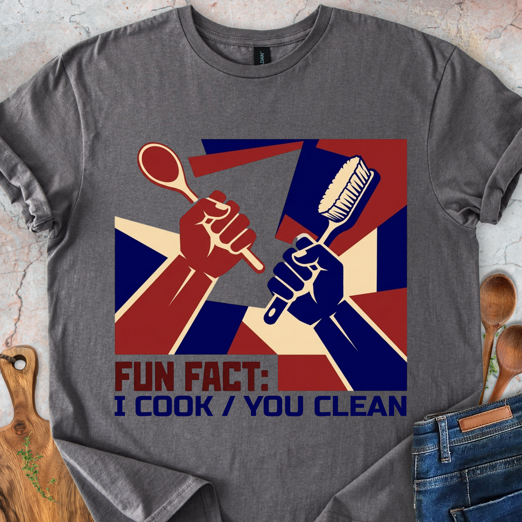 Fun Fact: I Cook You Clean T-Shirt