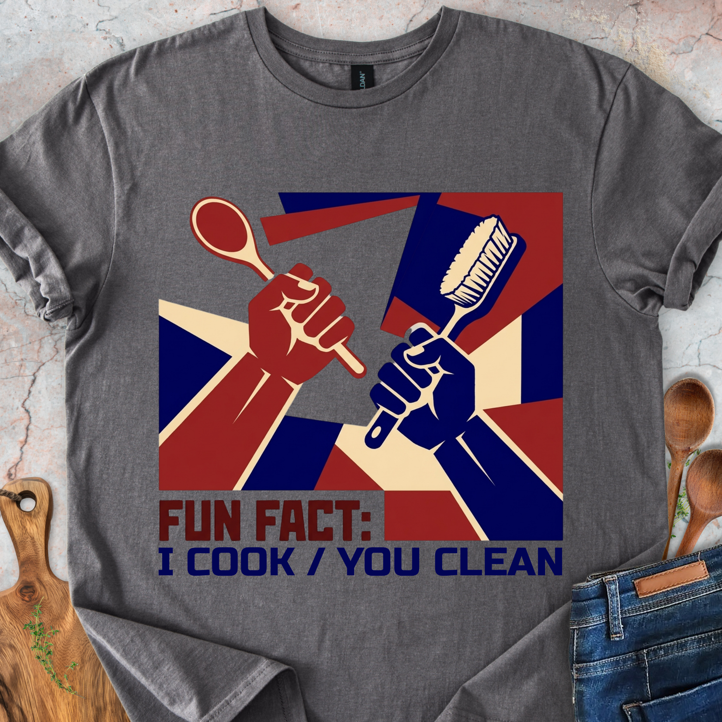 Fun Fact: I Cook You Clean T-Shirt