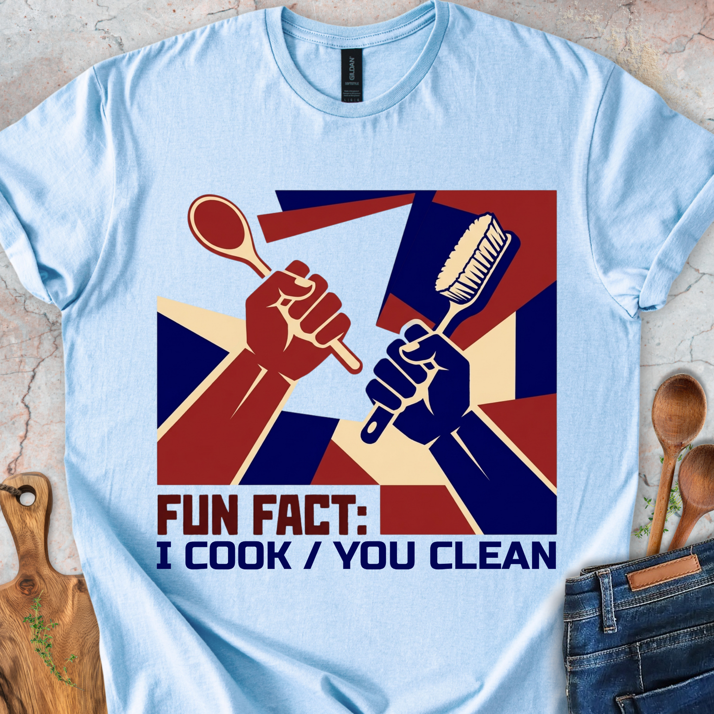 Fun Fact: I Cook You Clean T-Shirt