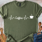 Coffee ECG T-Shirt