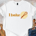 I bake / I taste test Couple T-Shirt