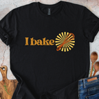 I bake / I taste test Couple T-Shirt