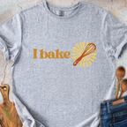I bake / I taste test Couple T-Shirt