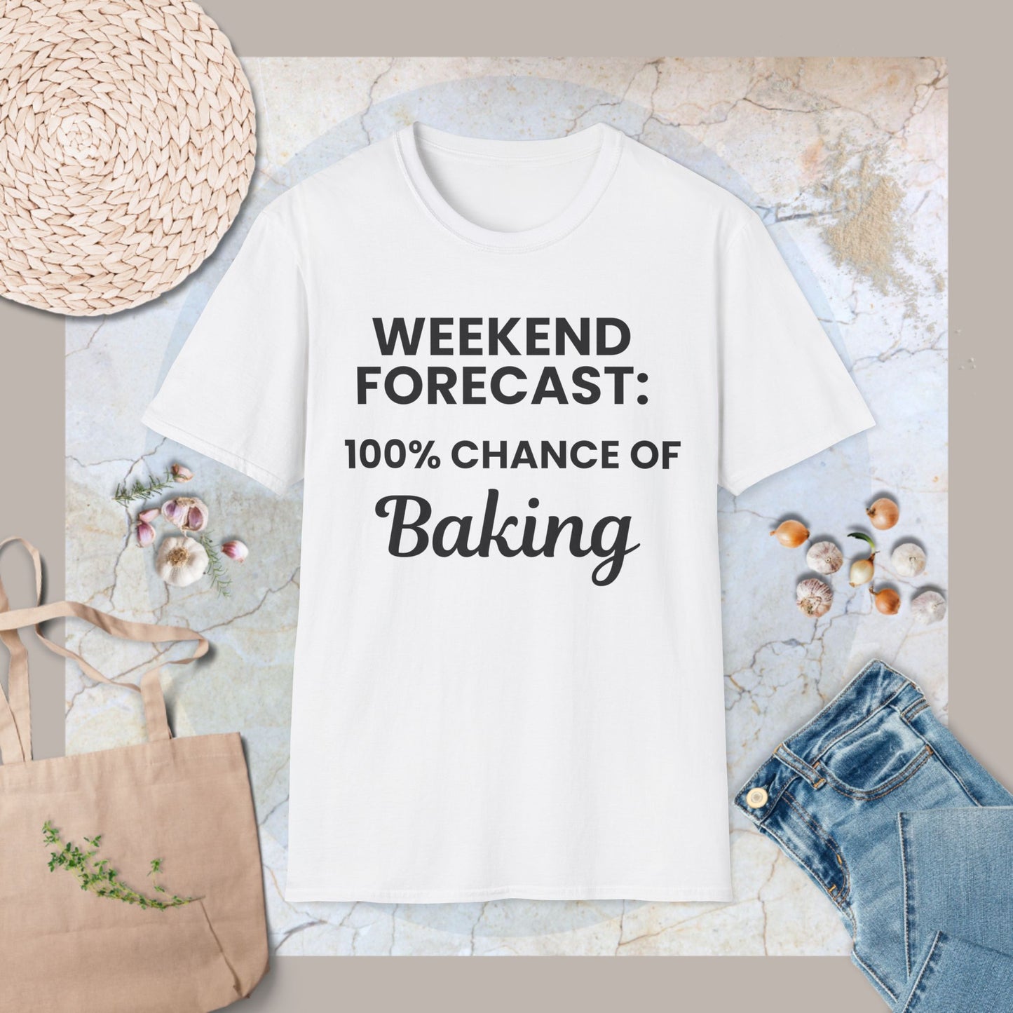 100% chance of baking T-Shirt