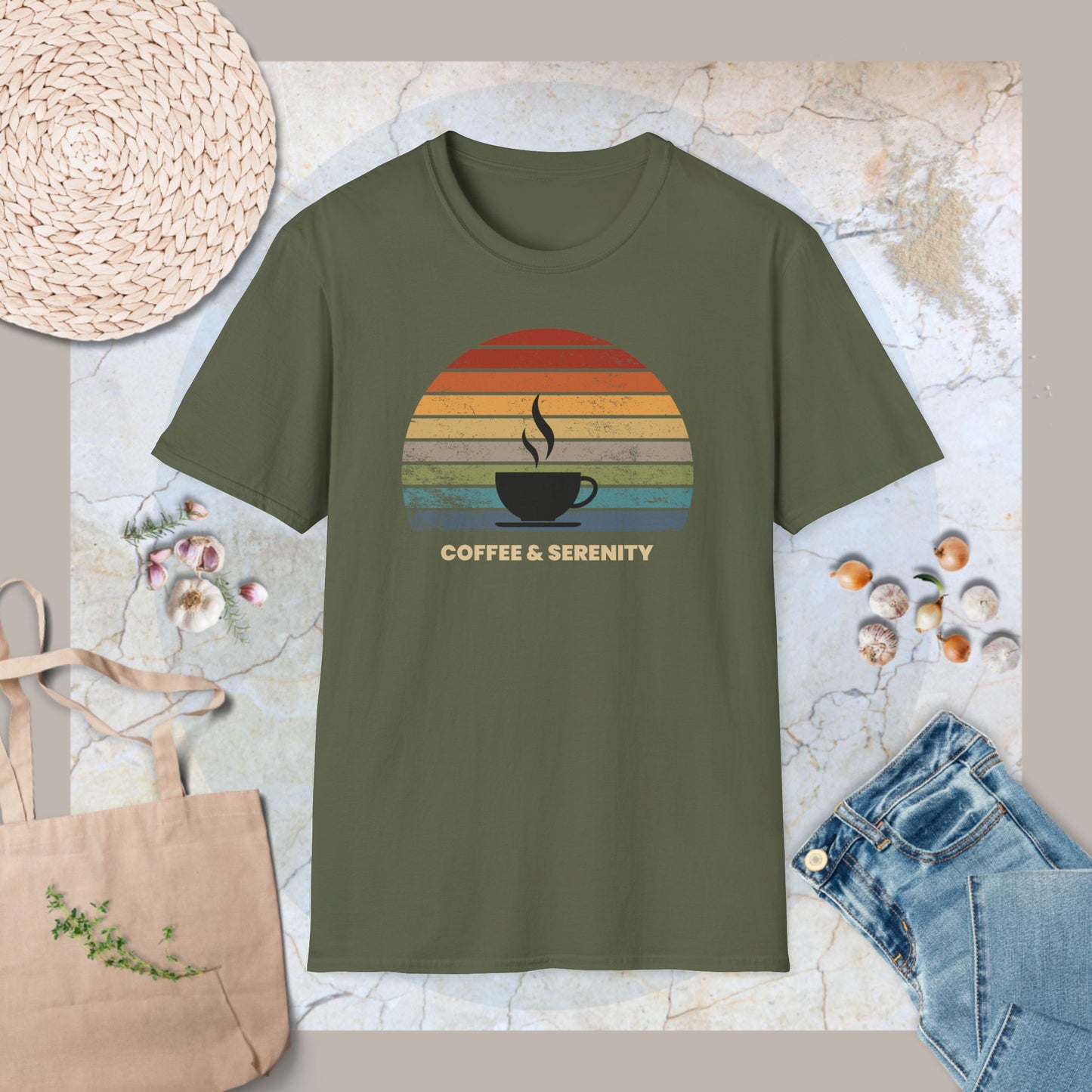 Coffee & serenity T-Shirt