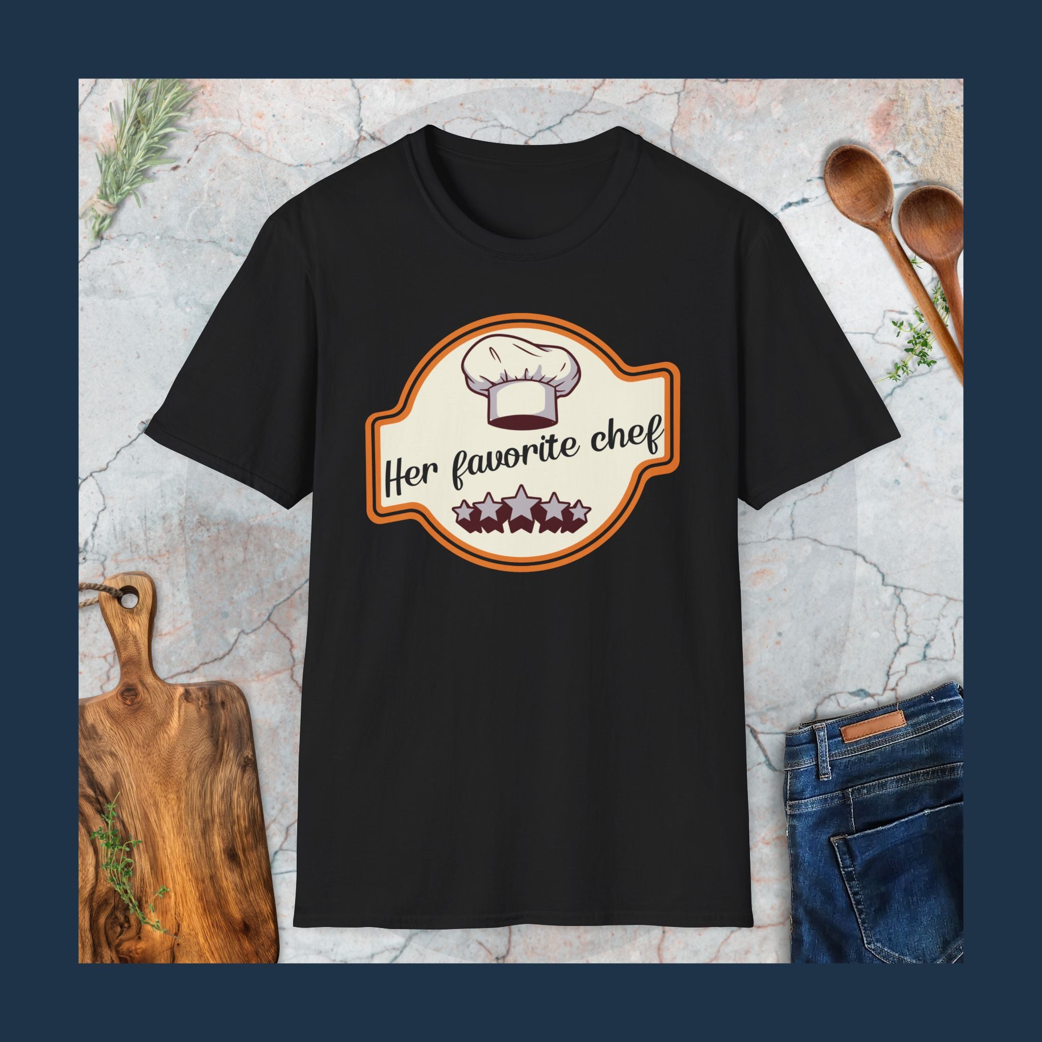 His/Her favorite Chef Couple T-Shirt