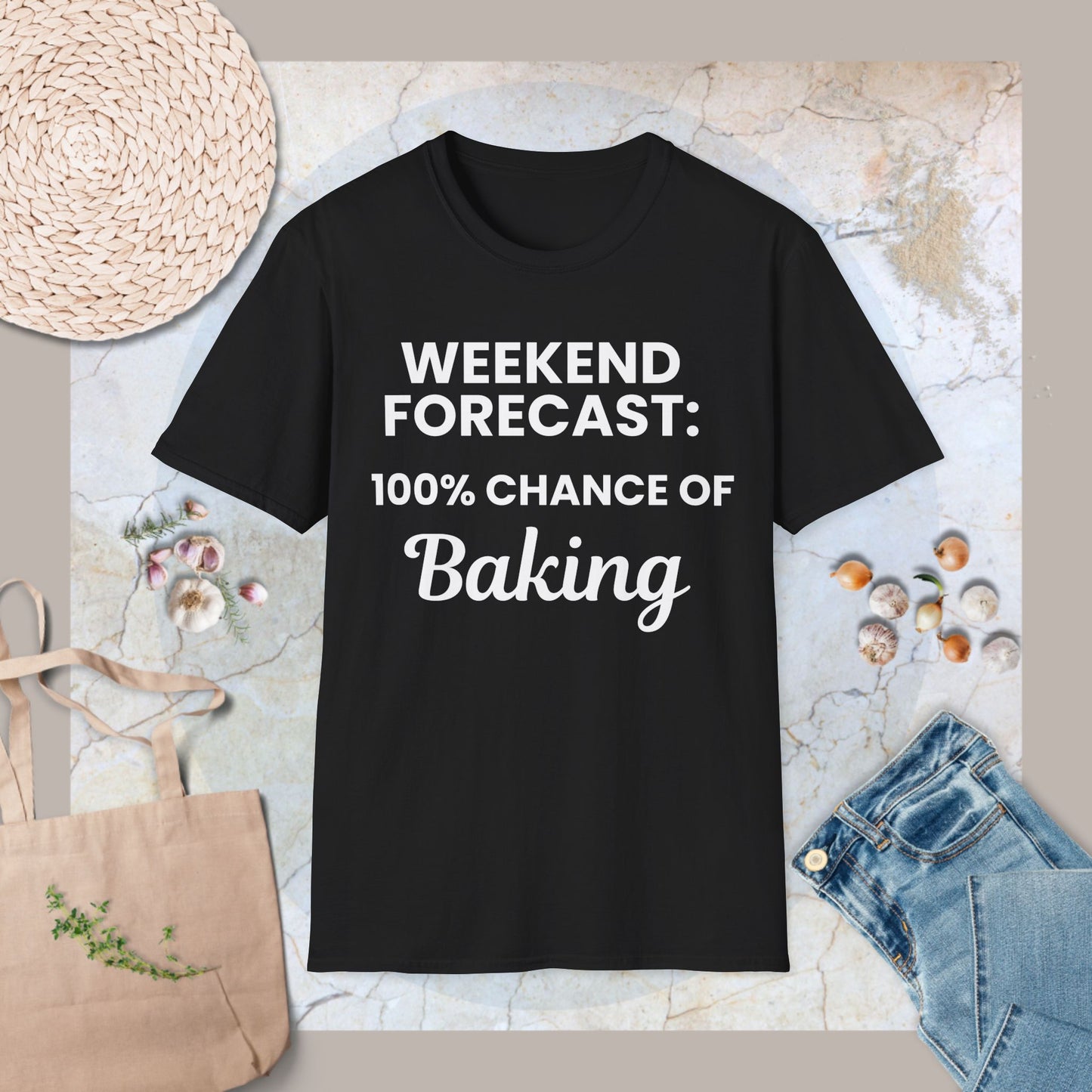 100% chance of baking T-Shirt