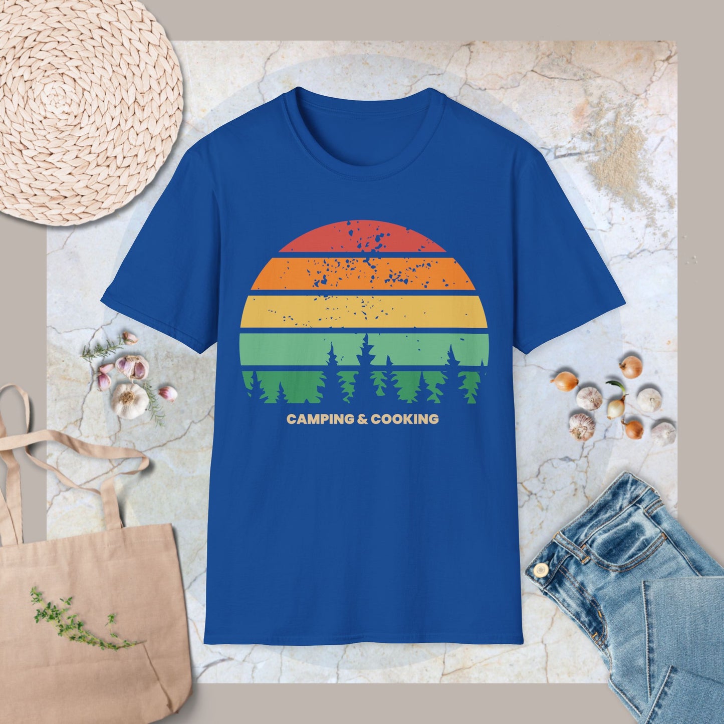 Camping and cooking T-Shirt