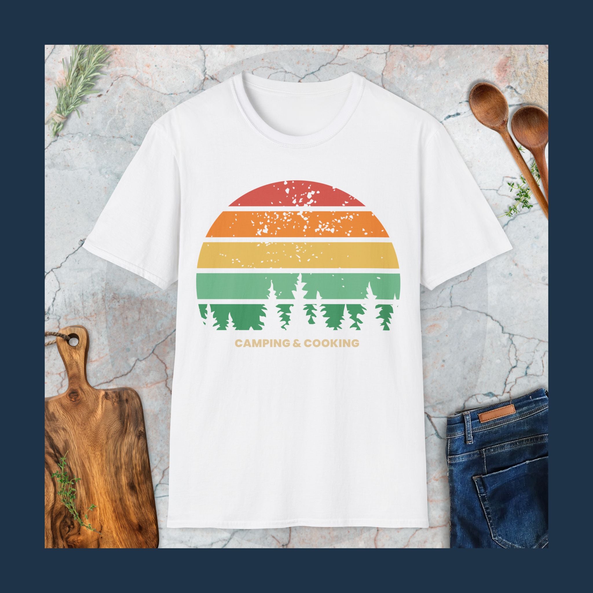 Camping and cooking T-Shirt