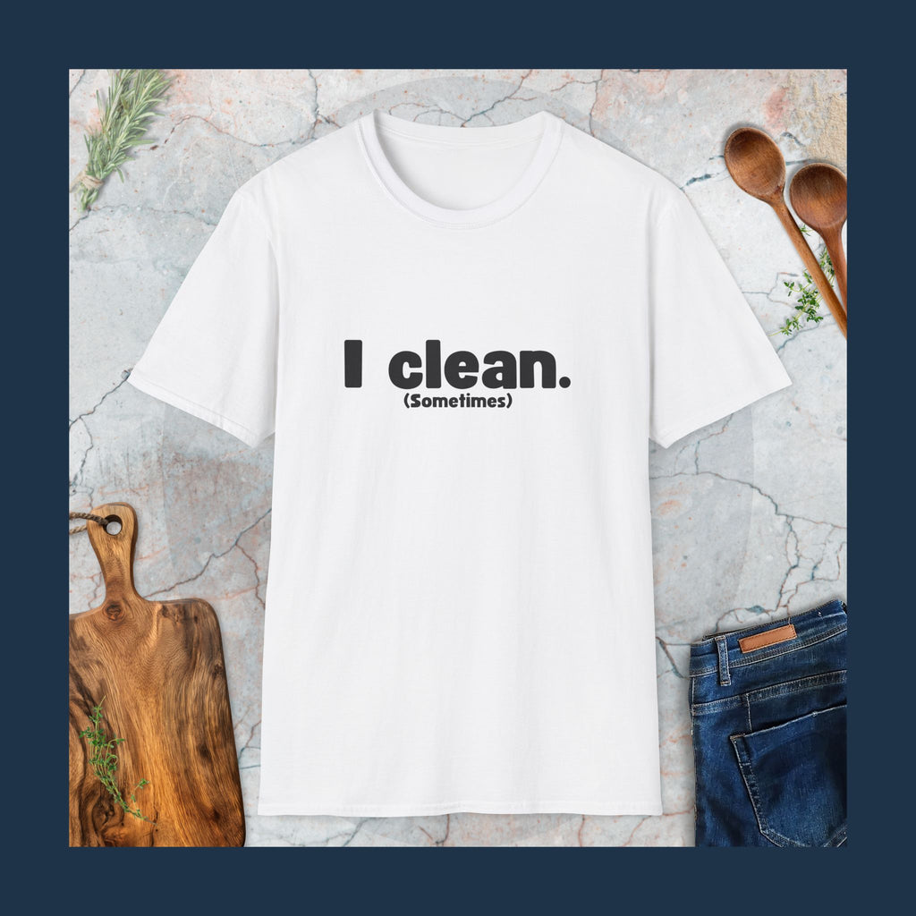 I cook / I clean Couple T-Shirt