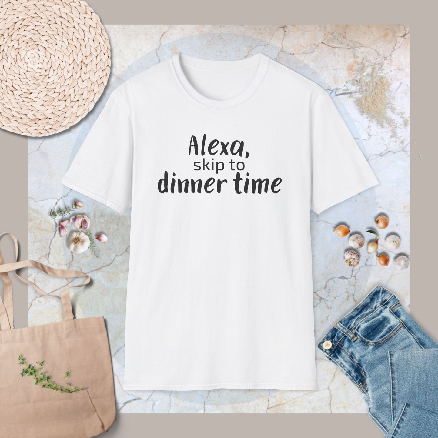 Alexa, skip to dinner time T-Shirt