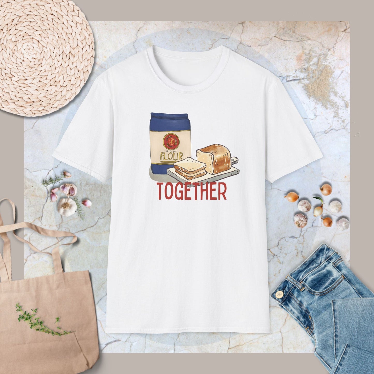 We rise Together Couple T-Shirt