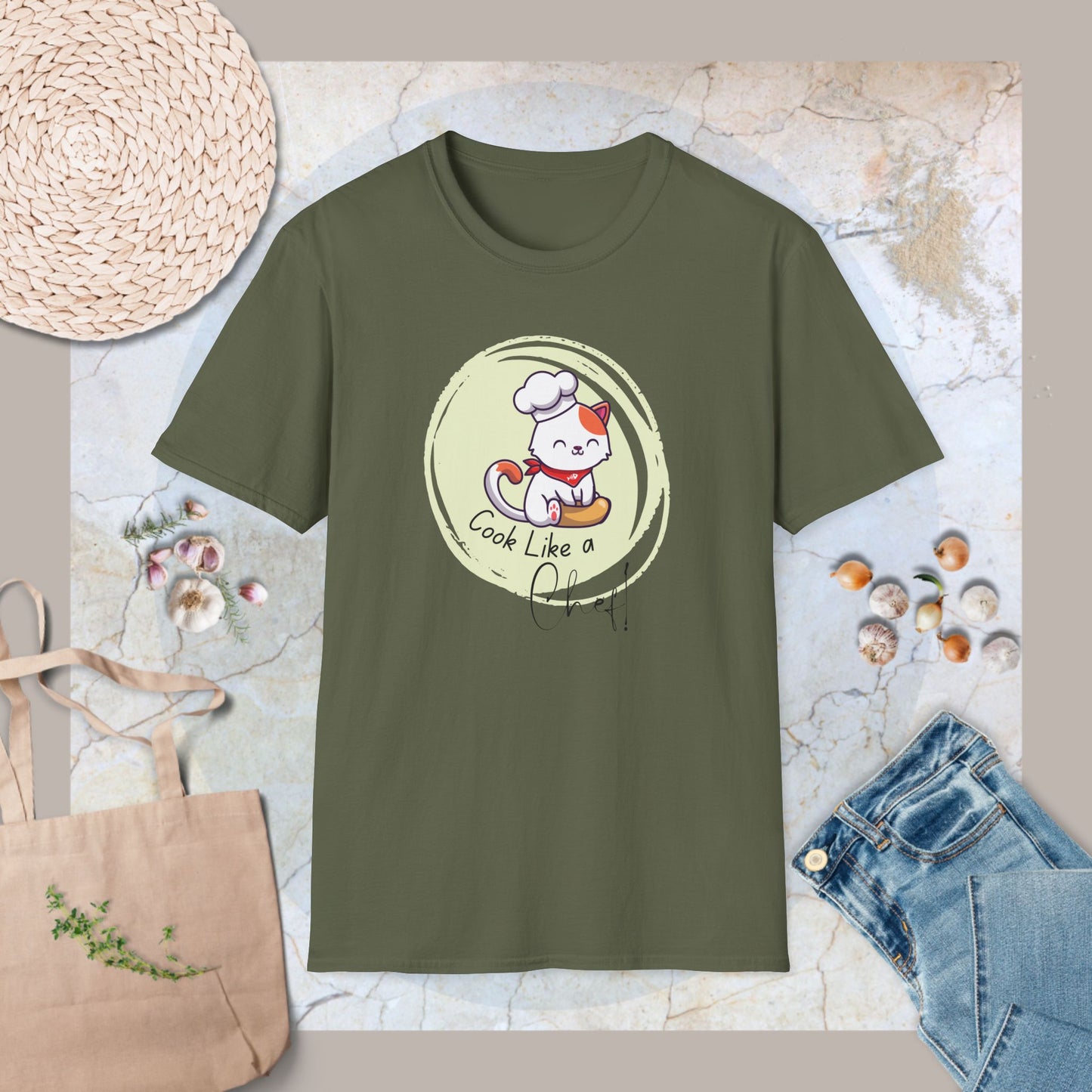 Cook like a chef cat T-Shirt