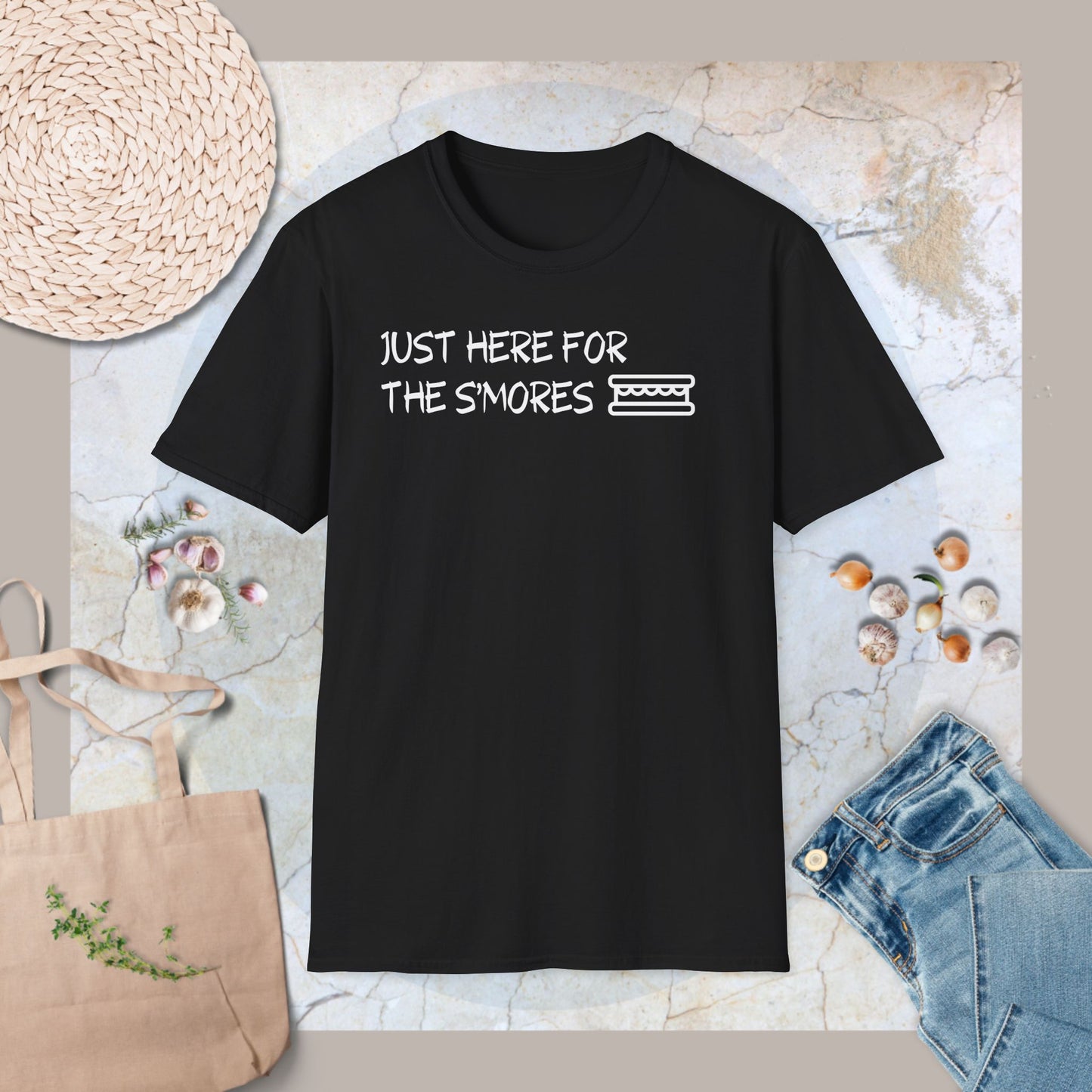 Just here for the s'mores T-Shirt