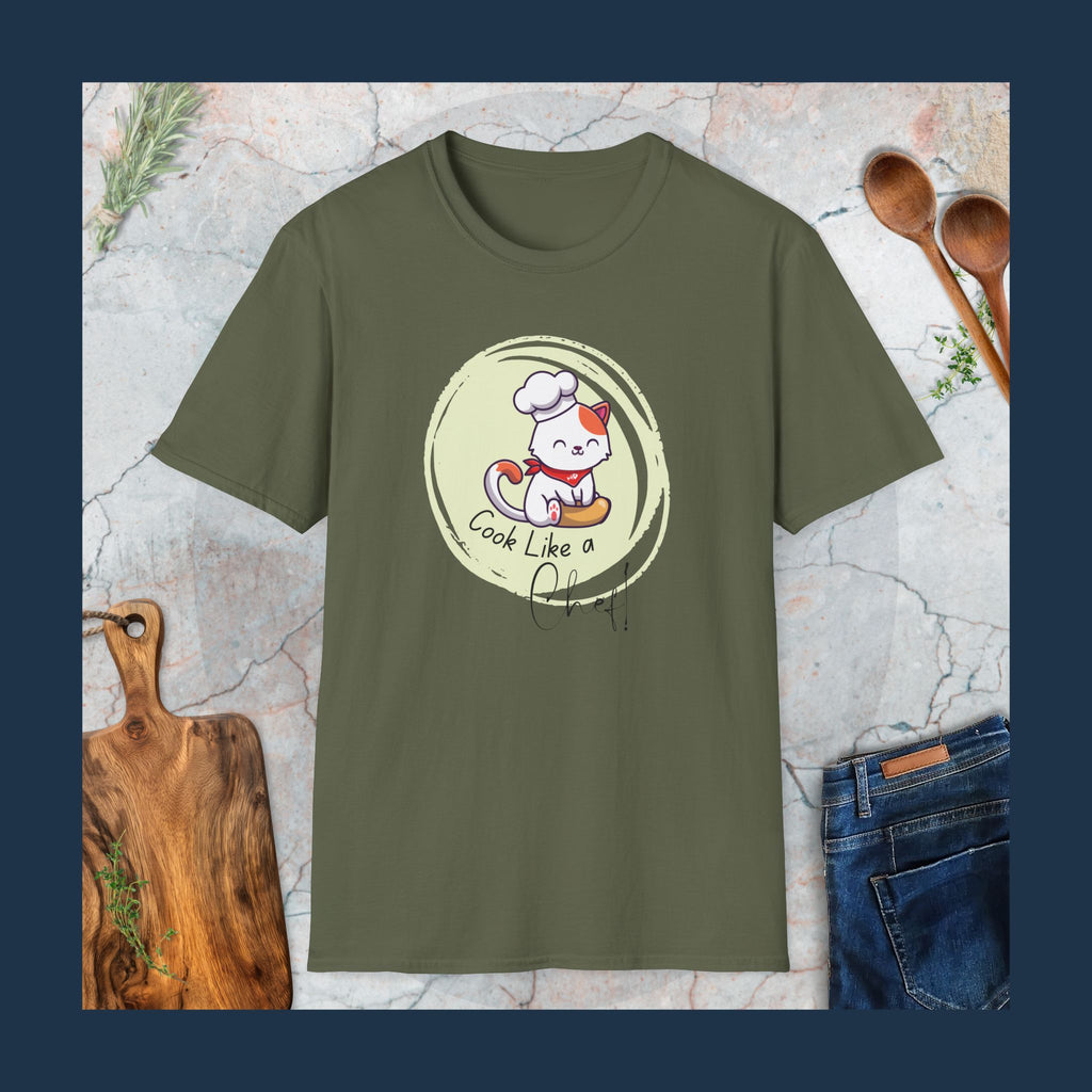 Cook like a chef cat T-Shirt