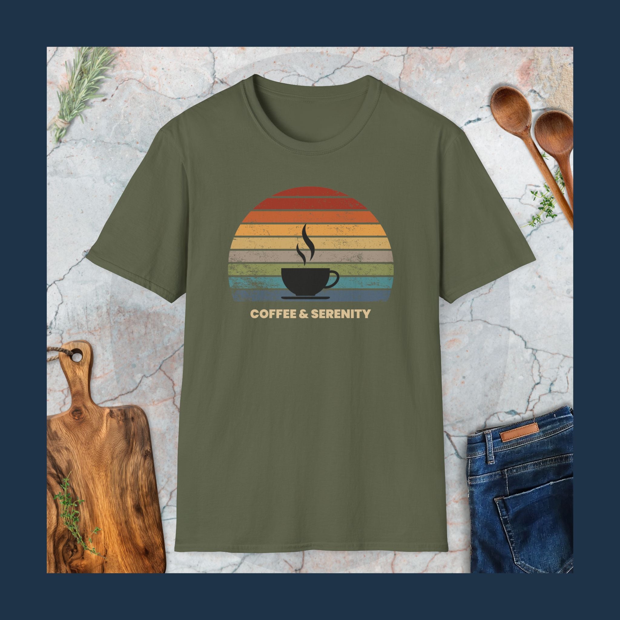 Coffee & serenity T-Shirt