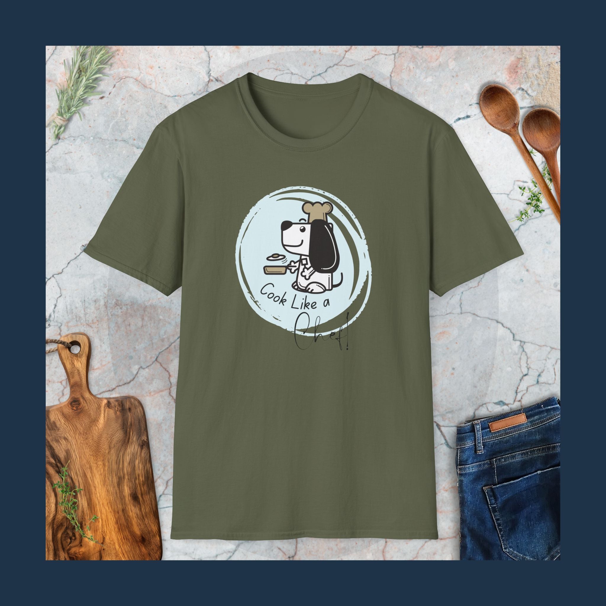 Cook like a chef dog T-Shirt
