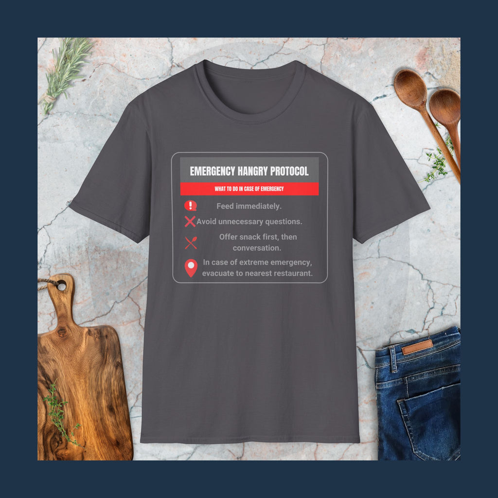 Emergency hangry protocol T-Shirt