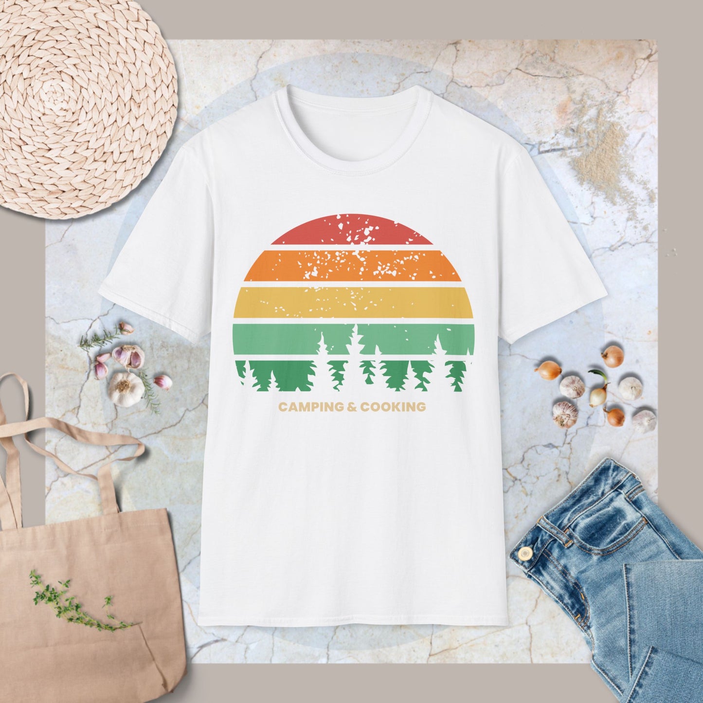 Camping and cooking T-Shirt