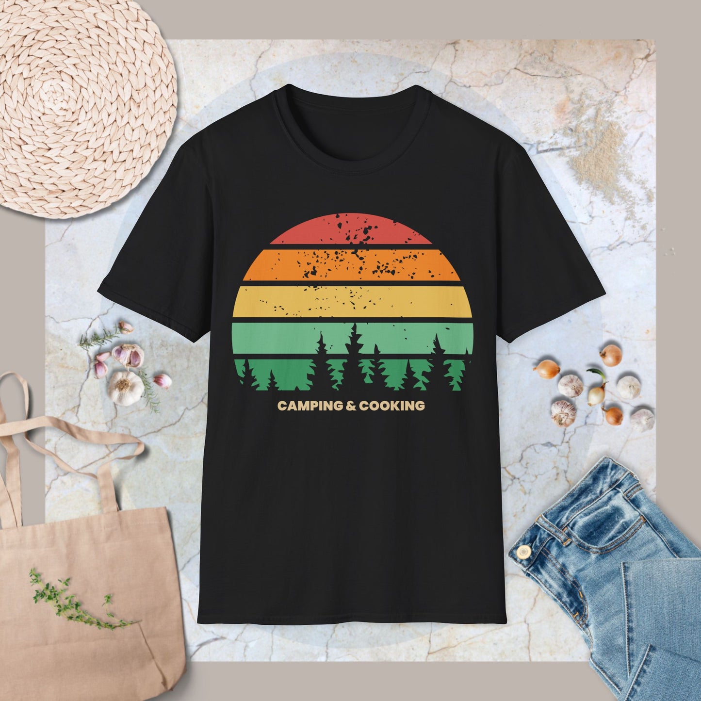Camping and cooking T-Shirt