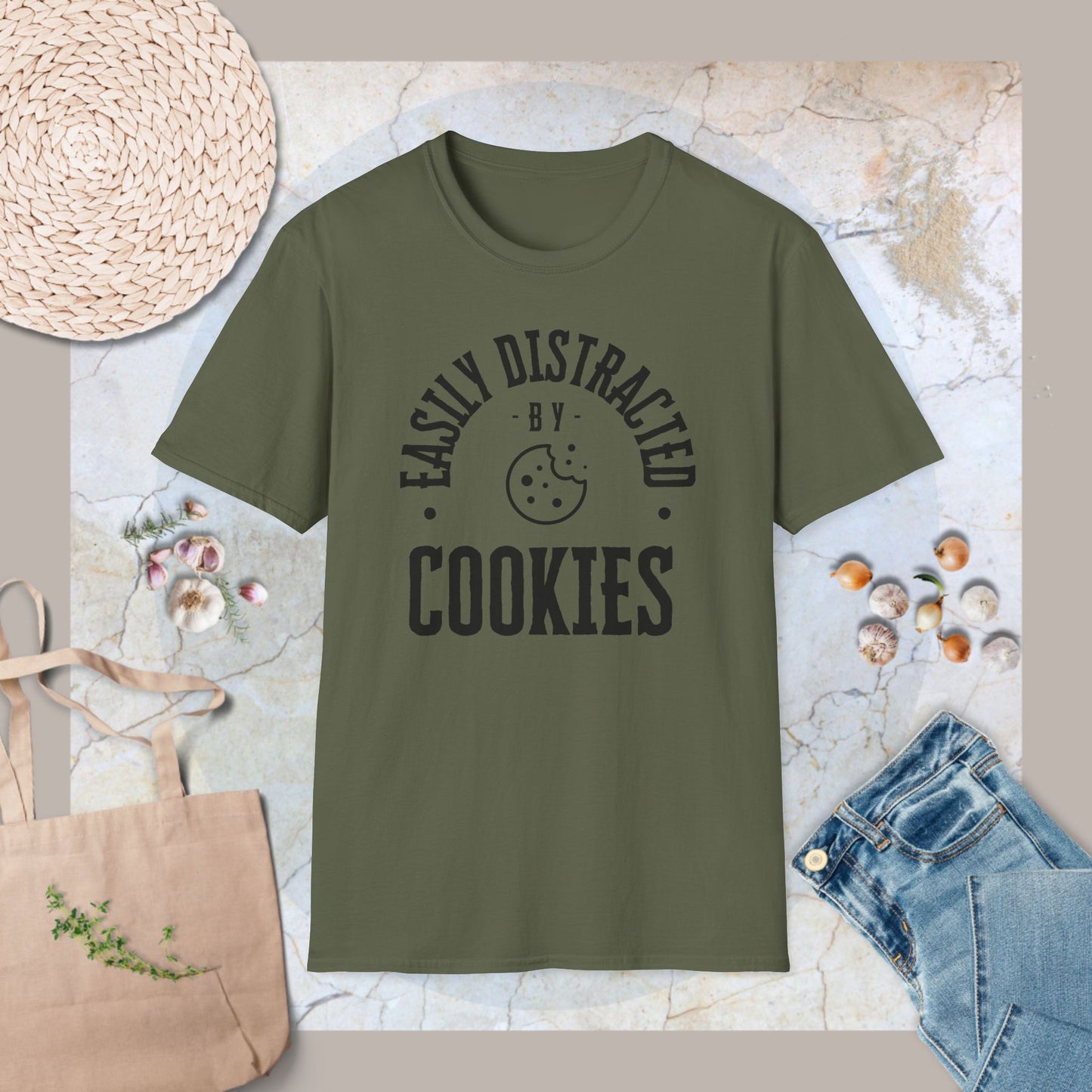Easily distracted by cookies T-Shirt